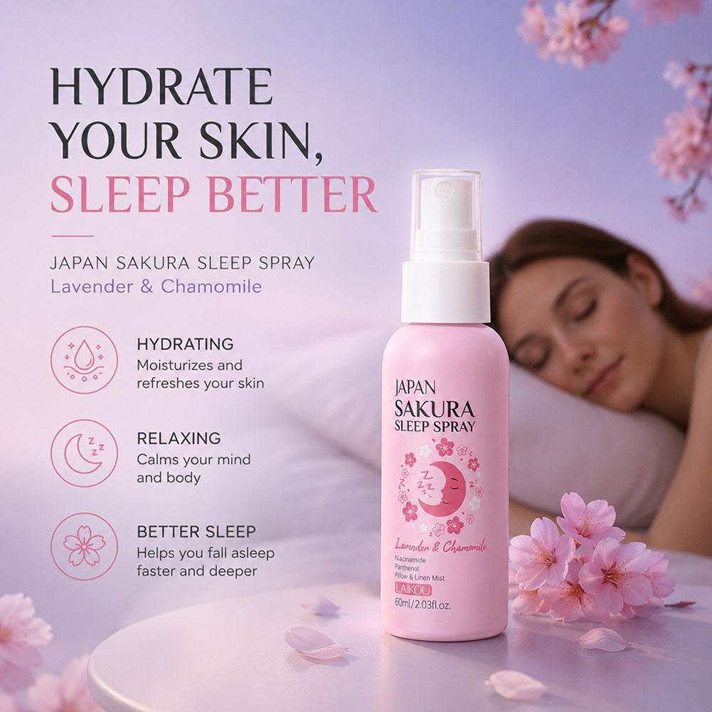 LAIKOU Japon Sakura Uyku Yastı - Lavender Pillow Spray incelemesi ve fiyatı