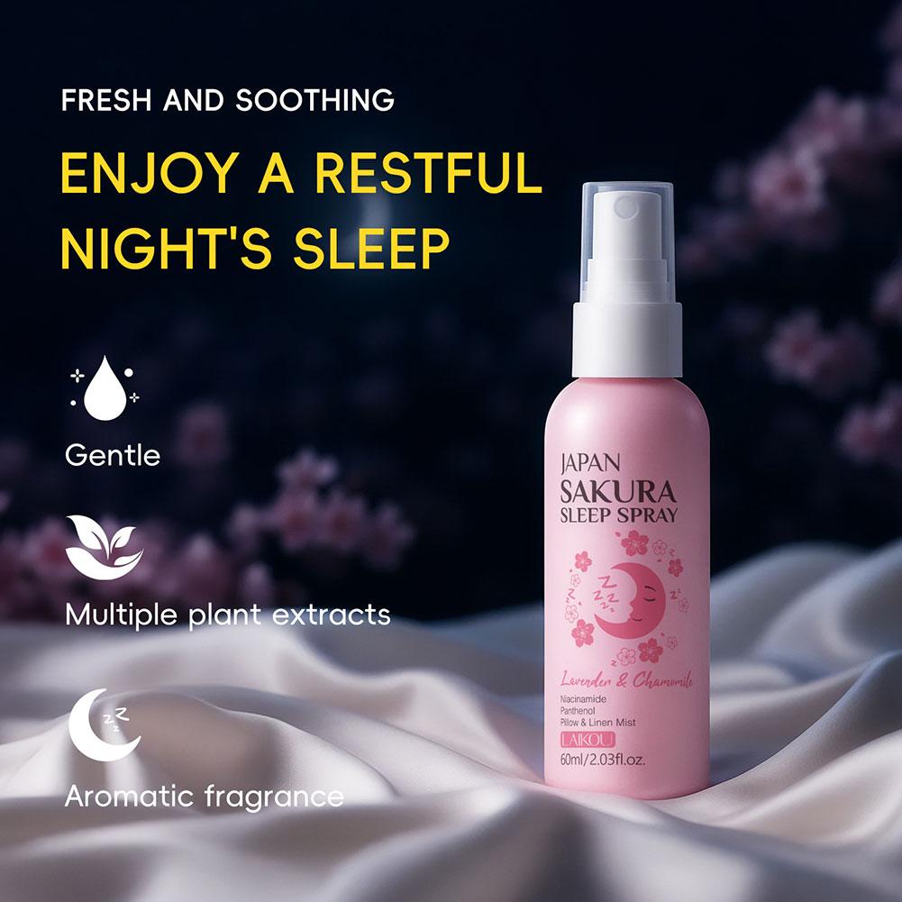 LAIKOU Japon Sakura Uyku Yastı - Lavender Pillow Spray incelemesi ve fiyatı