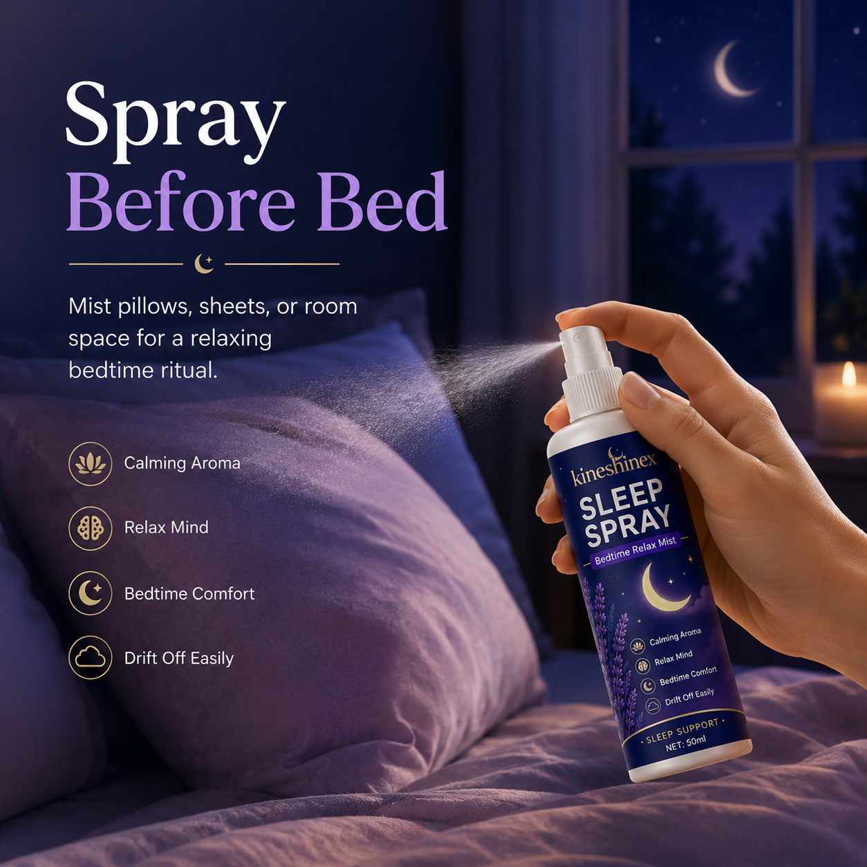 Uyku Spreyi – Yatma Zamanı Rah - Lavender Pillow Spray incelemesi ve fiyatı