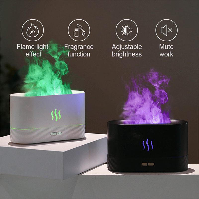USB Masaüstü Alev Aromalı Difü - Fragrance Oil Set incelemesi ve fiyatı