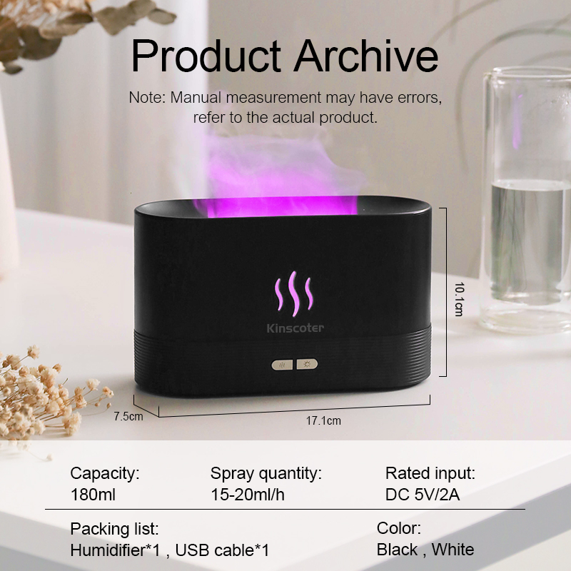 USB Masaüstü Alev Aromalı Difü - Fragrance Oil Set incelemesi ve fiyatı